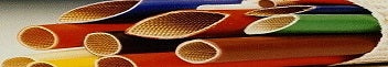 Braided Silicone-Rubber Tubing (4 feet) 1/16" 1/8" 1/4" 1/2" dia.