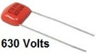 630V "Orange/Brown Dip" Poly Film Capacitors